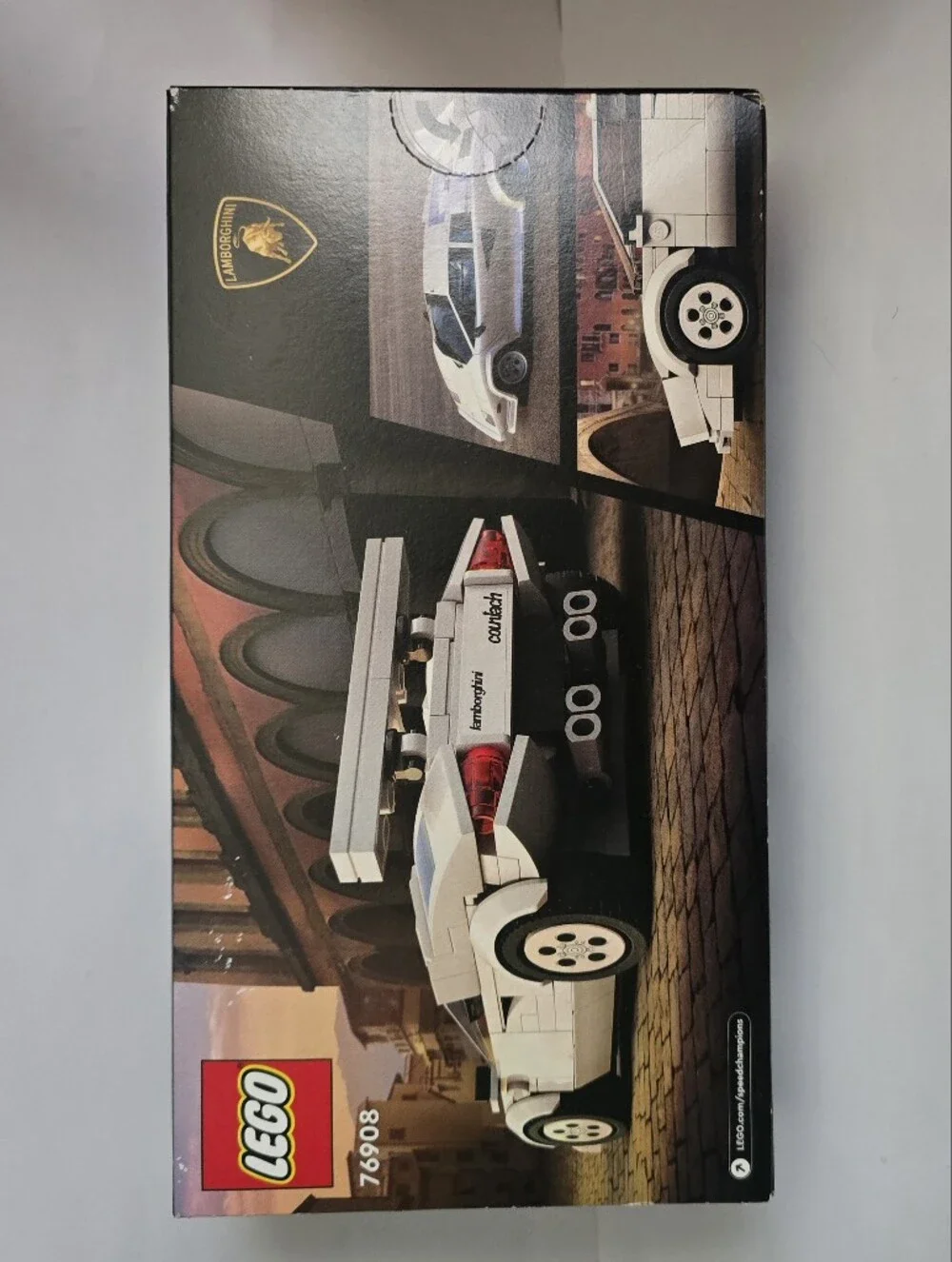 Champion White Sports Car Building Set